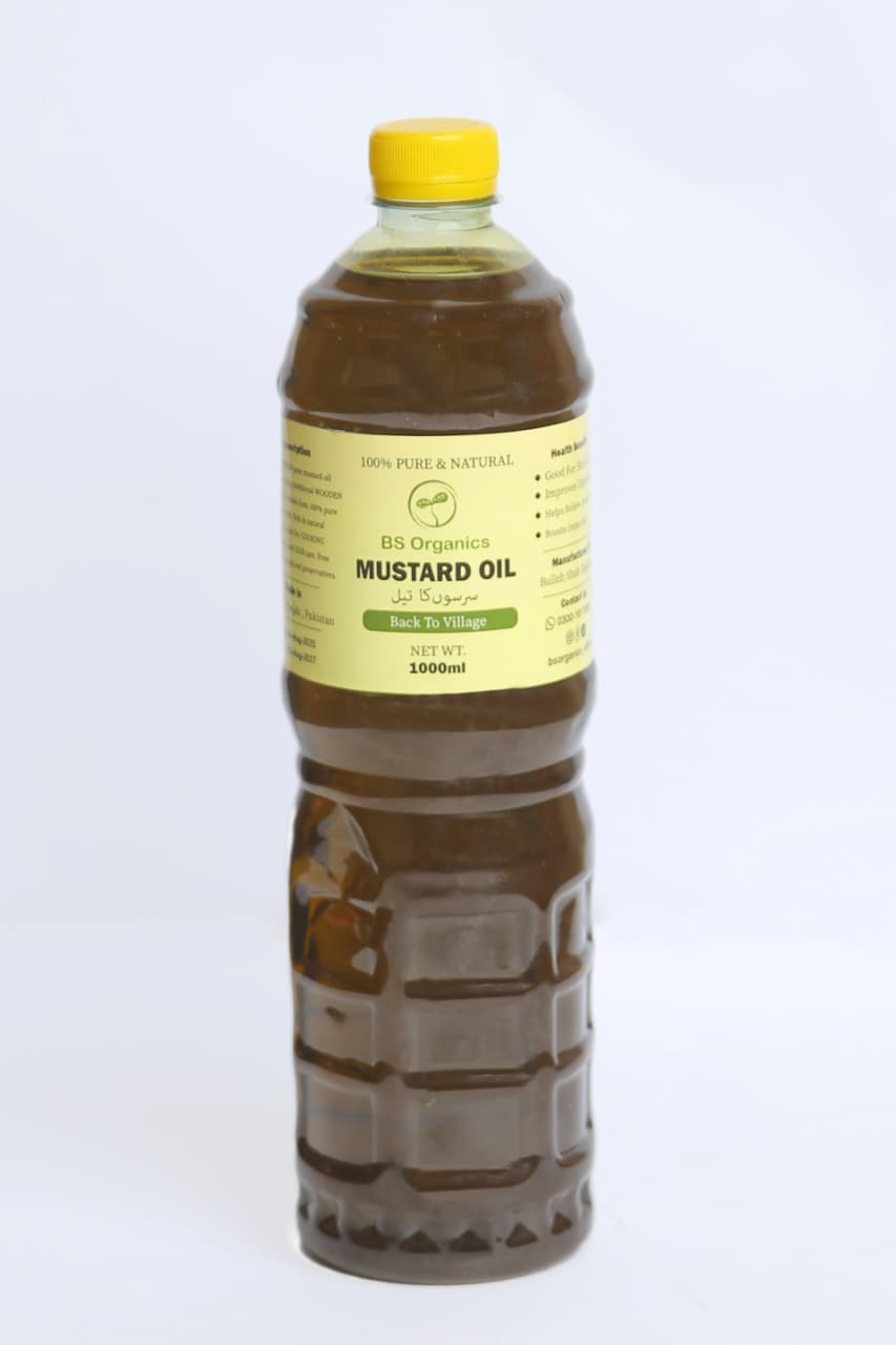 Mustard Oil – 100% Pure & Natural