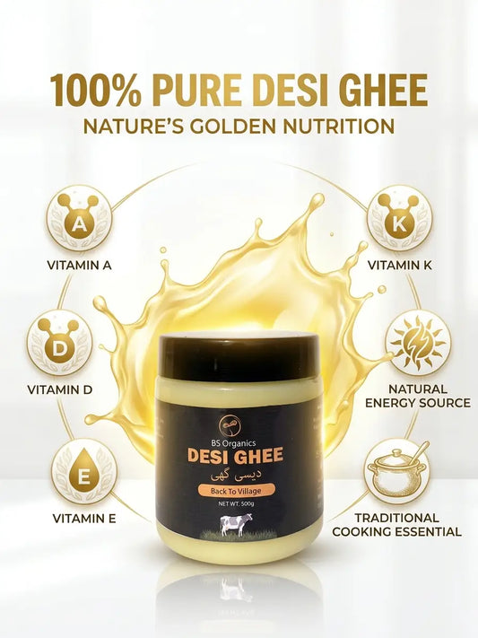 Pure Desi Ghee – Traditional Rich & Natural