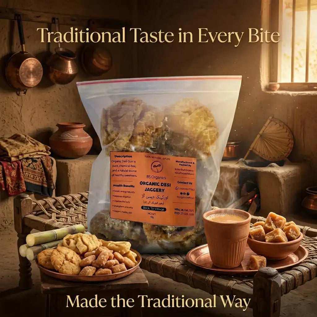 Pure Desi Gur – Natural Traditional Sweetener