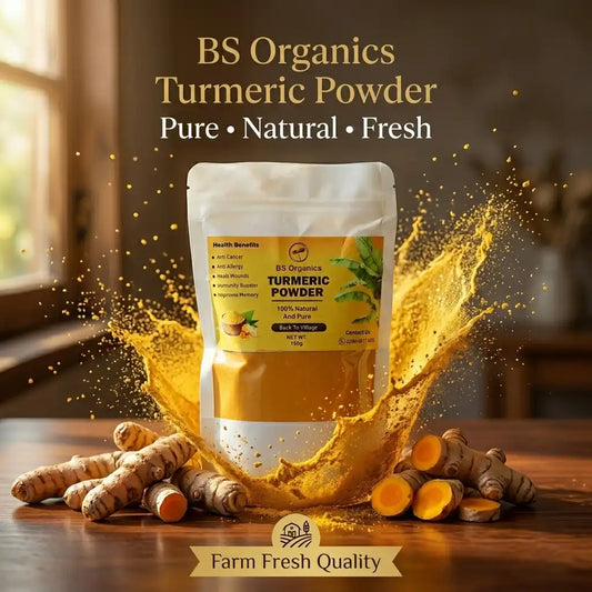 Pure Turmeric Powder – Natural Golden Spice