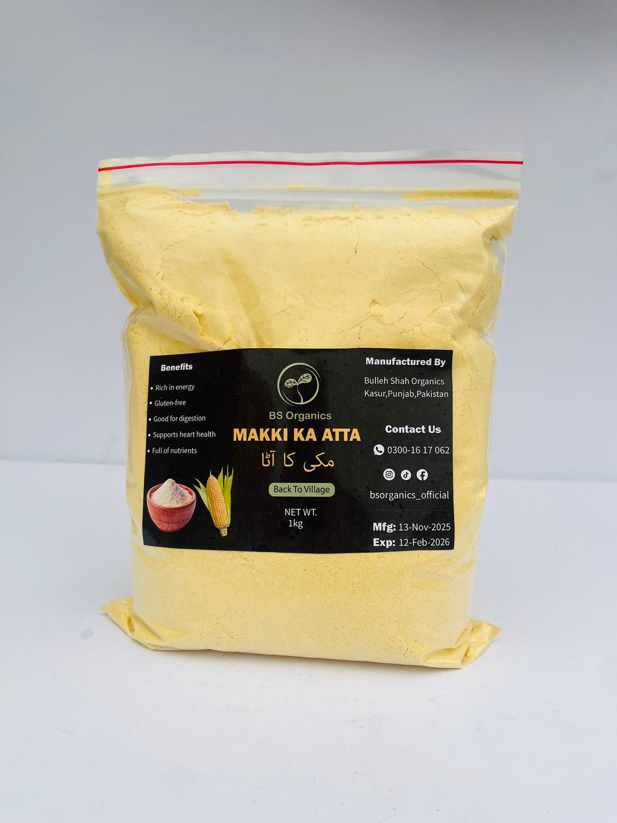 Makki ka Atta (Corn Flour) – 100% Natural