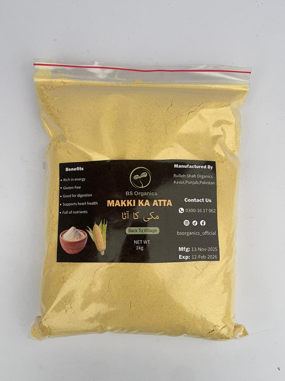 Makki ka Atta (Corn Flour) – 100% Natural