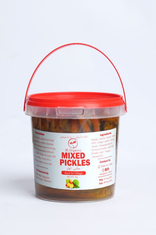 Mixed Pickles – 100% Natural & Homemade