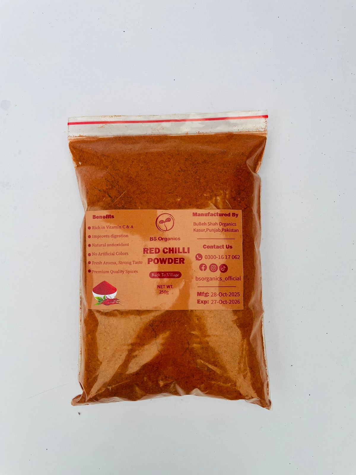 Red Chilli Powder – 100% Pure & Natural