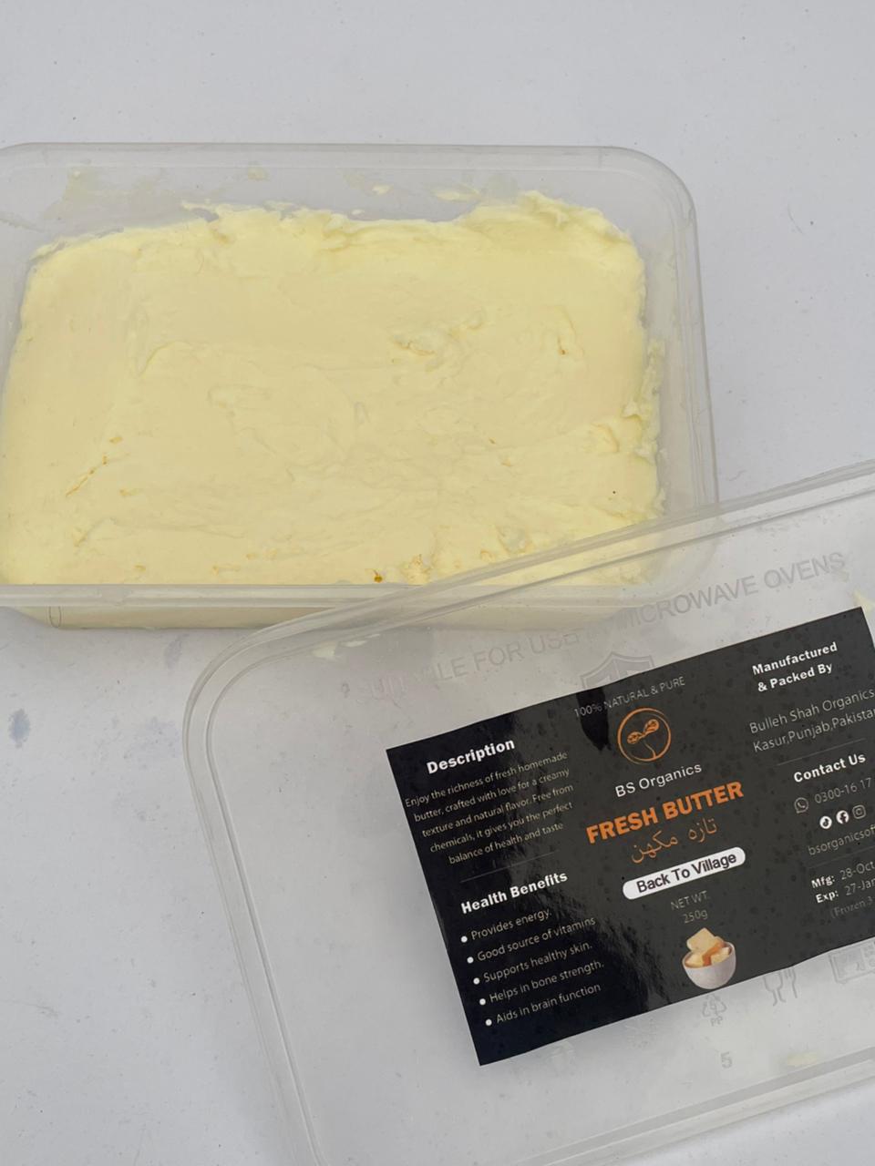 Fresh Butter – 100% Natural & Creamy