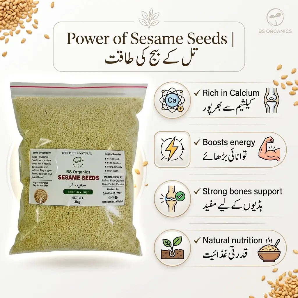 Pure Sesame Seeds – Natural & Premium Quality