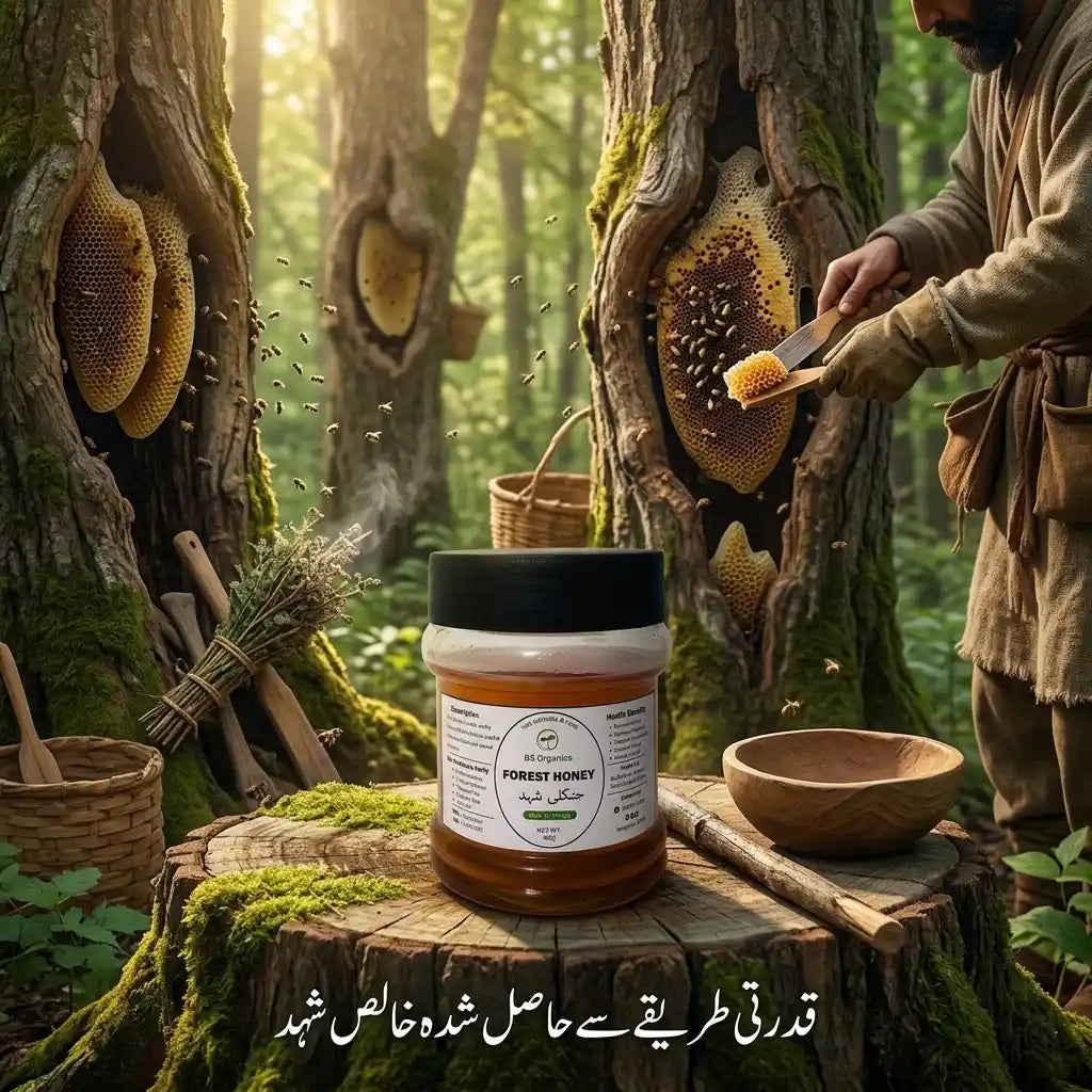Pure Jungli Honey – Raw & Natural Honey