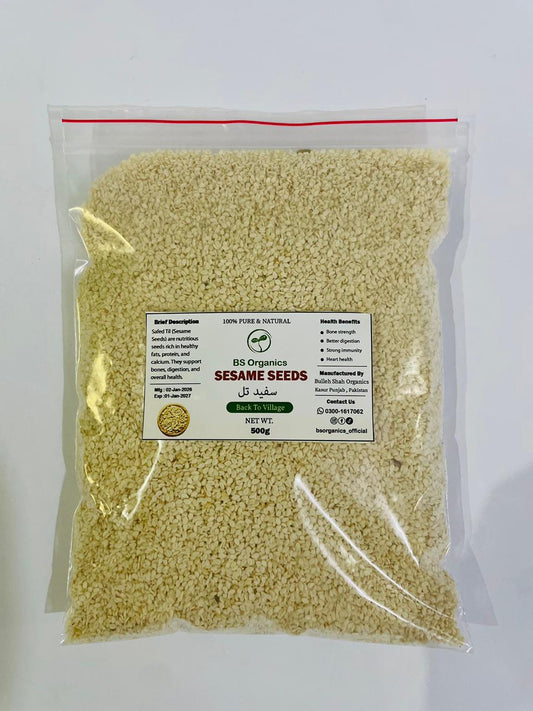 Premium Sesame Seeds (Til) – Natural, Fresh & Nutrient-Rich