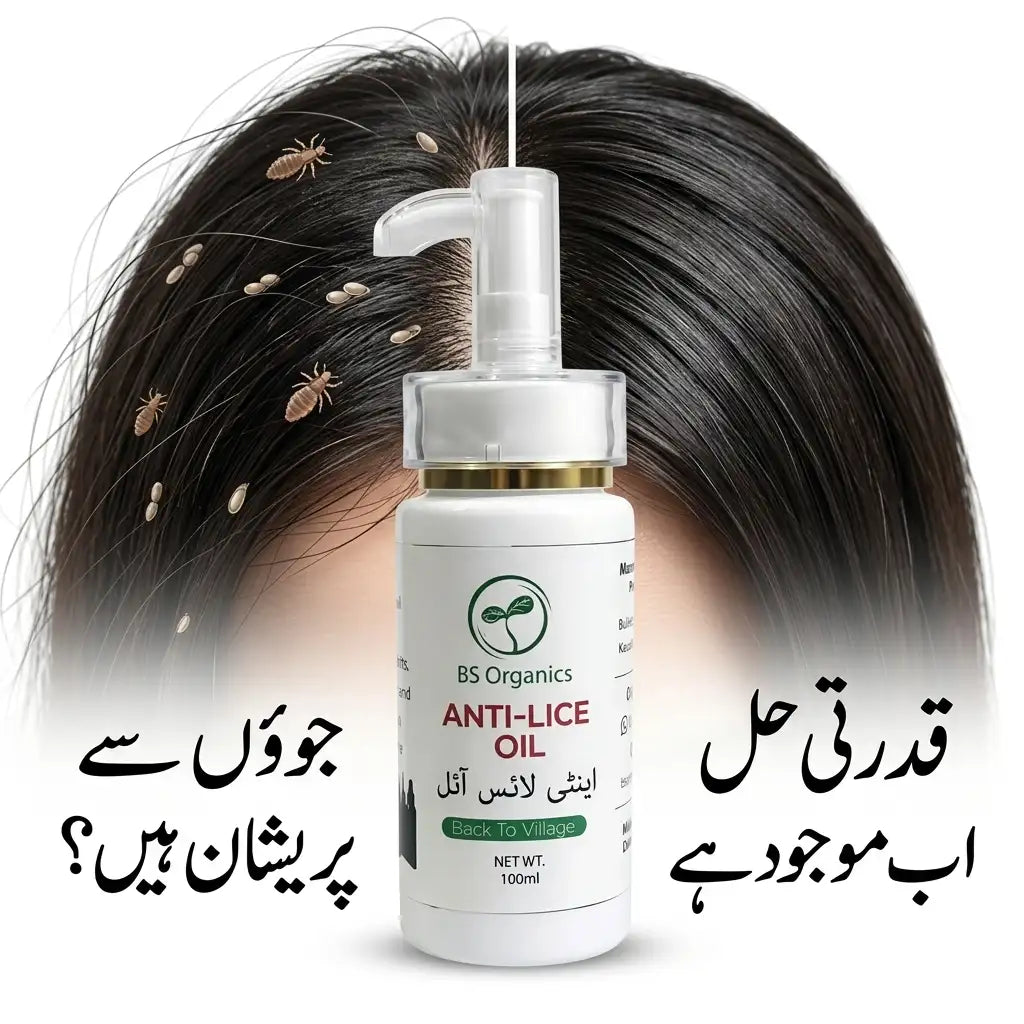 Anti Lice Oil | Healthy Scalp & Hair Care