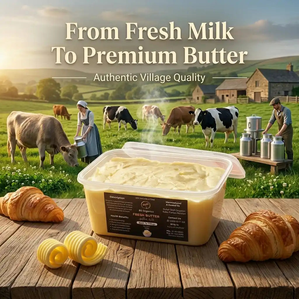 Pure Desi Butter – Fresh & Traditional Taste