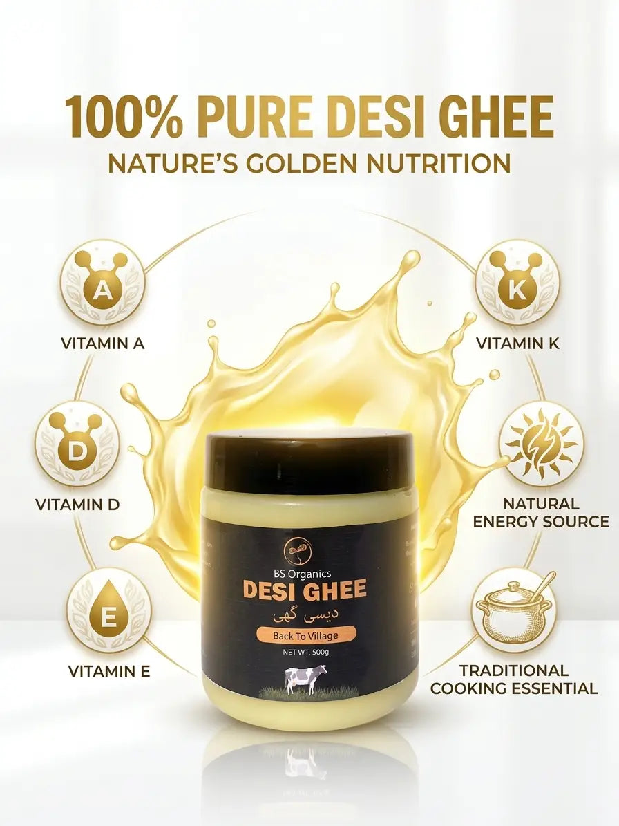 Pure Desi Ghee – Traditional Rich & Natural