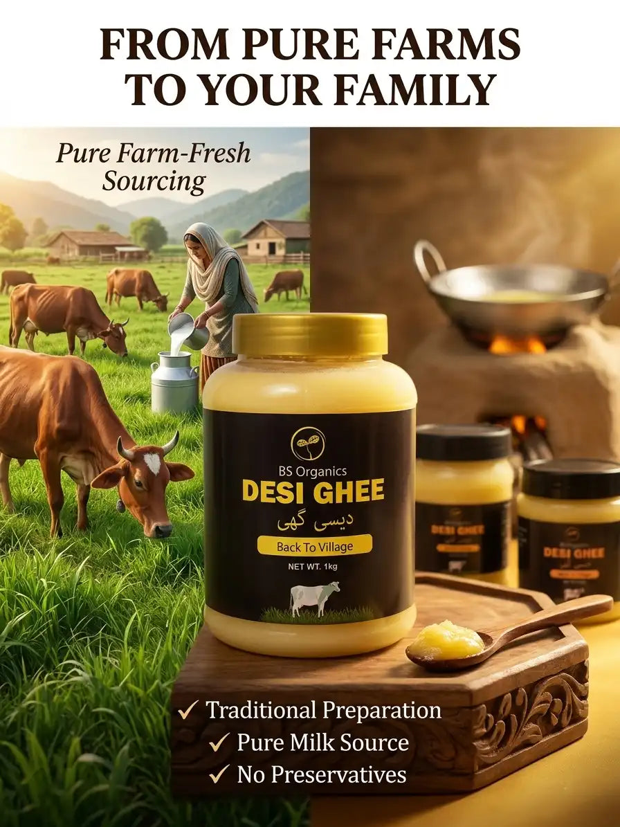 Pure Desi Ghee – Traditional Rich & Natural