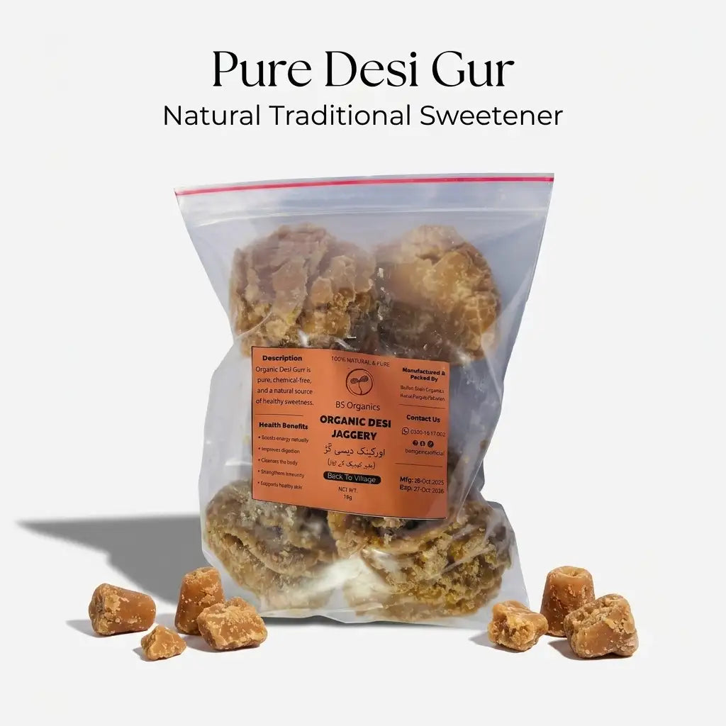 Pure Desi Gur – Natural Traditional Sweetener