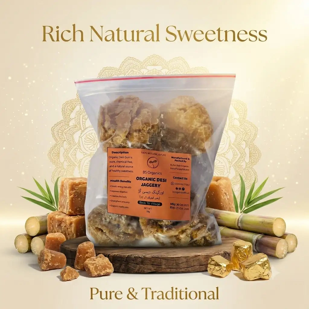 Pure Desi Gur – Natural Traditional Sweetener