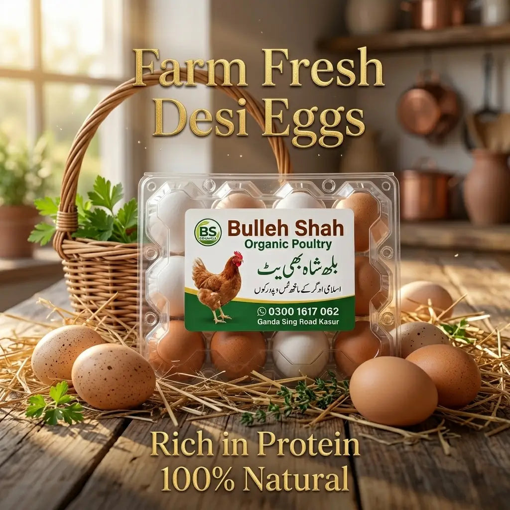 Fresh Desi Eggs – Farm Natural & Nutritious