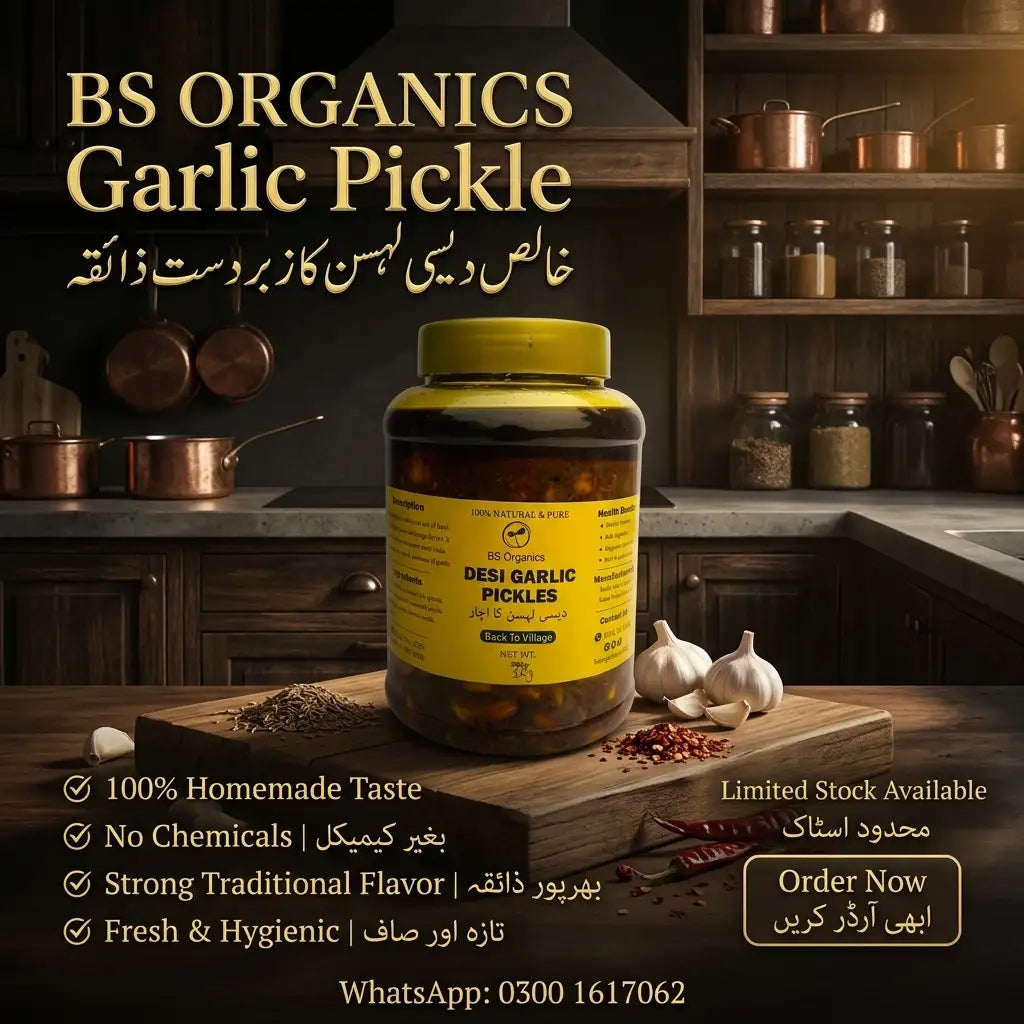 Garlic Pickle – Traditional Desi Flavor