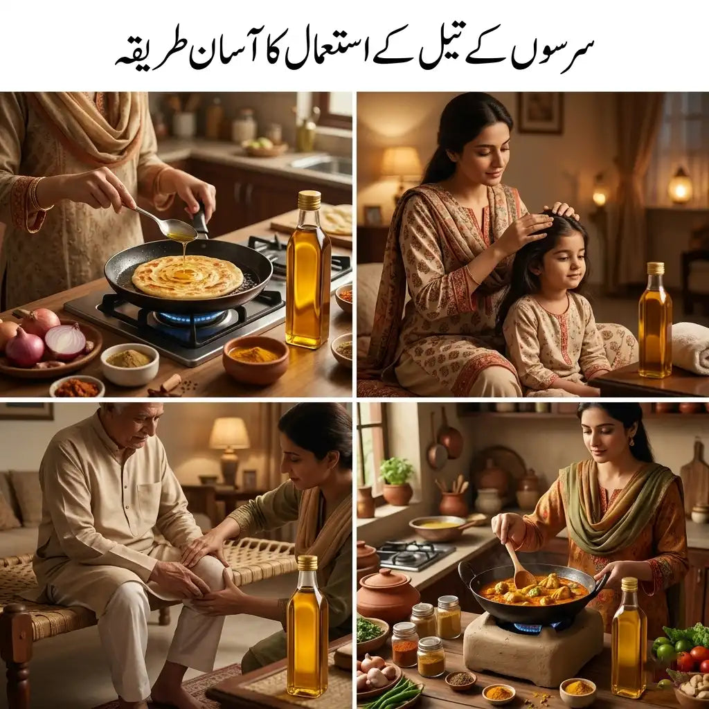 Pure Mustard Oil – Cold Pressed & Natural