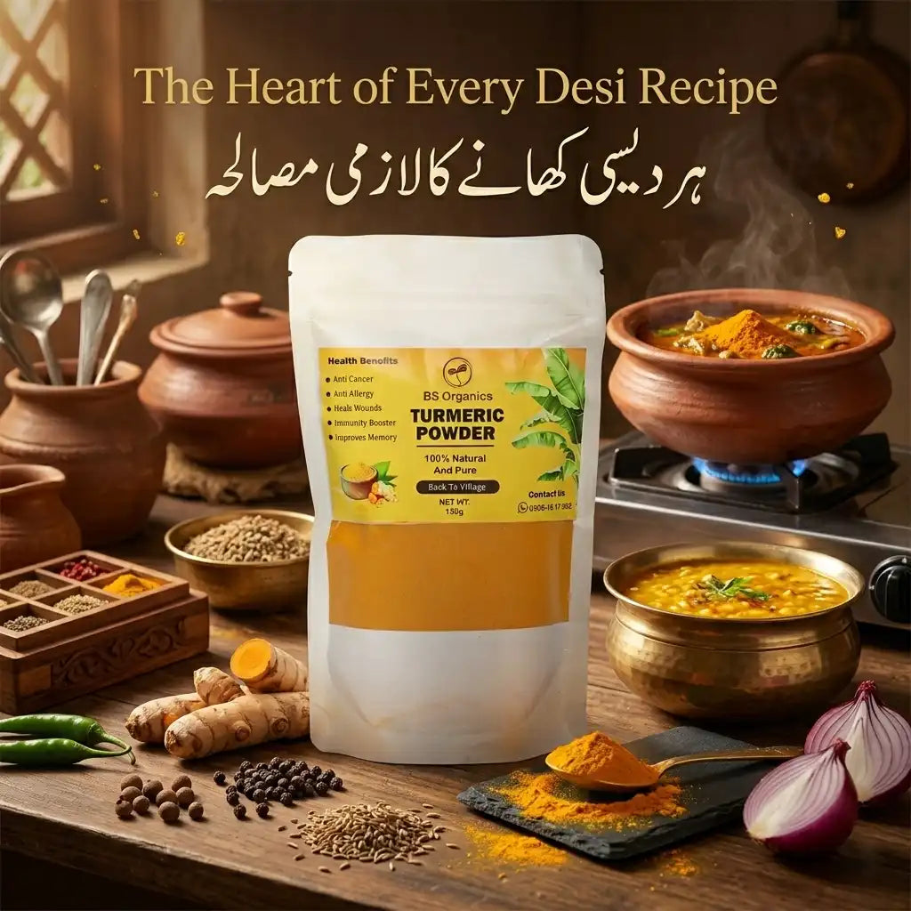 Pure Turmeric Powder – Natural Golden Spice