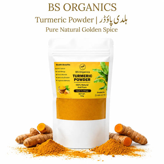 Pure Turmeric Powder – Natural Golden Spice