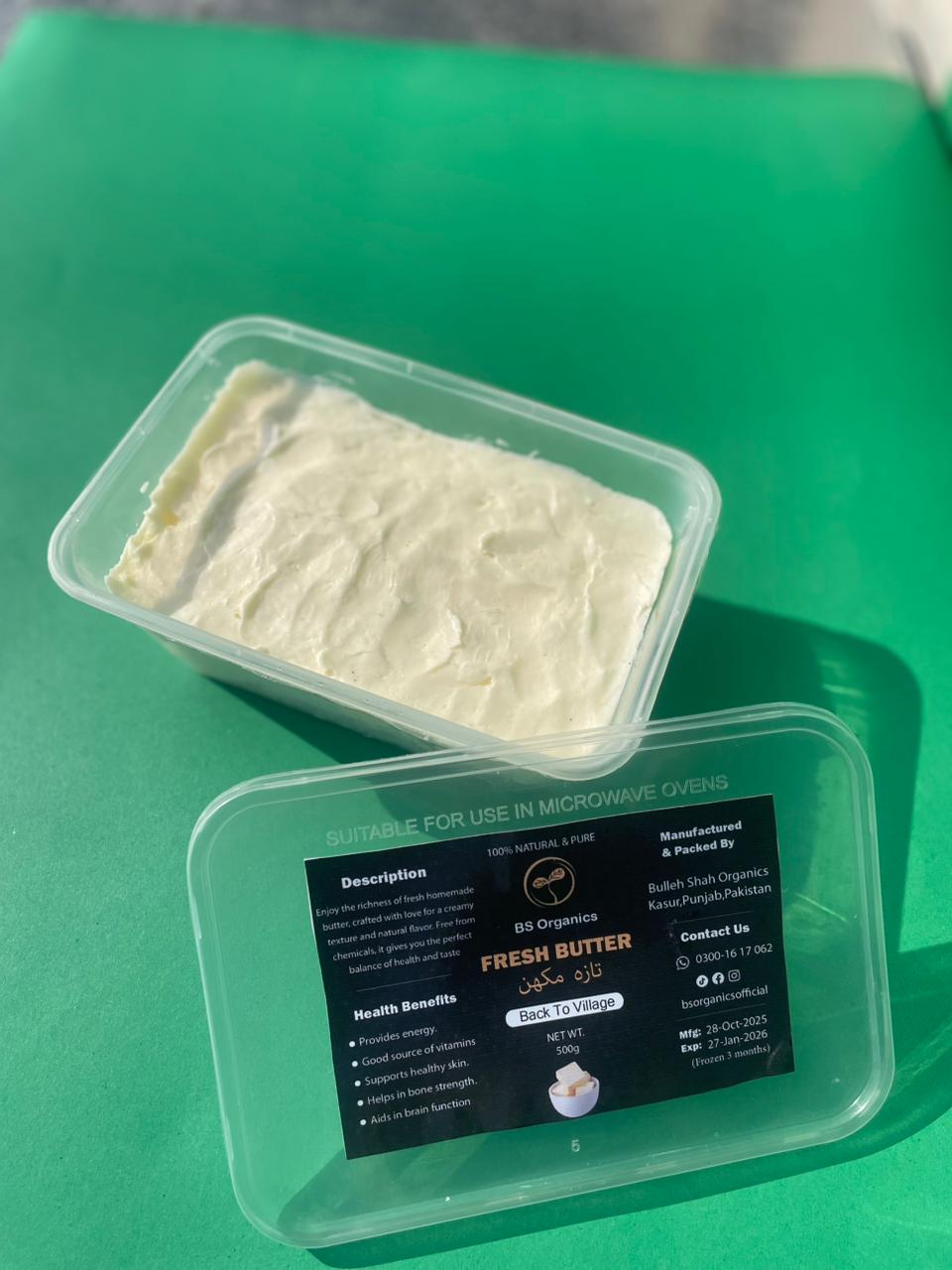 Fresh Butter – 100% Natural & Creamy