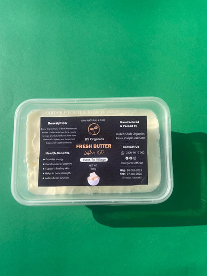 Fresh Butter – 100% Natural & Creamy