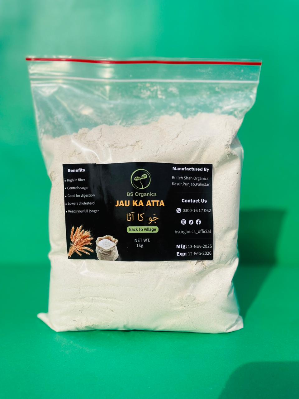 Barley Flour (Jau ka Atta) – 100% Natural & Healthy