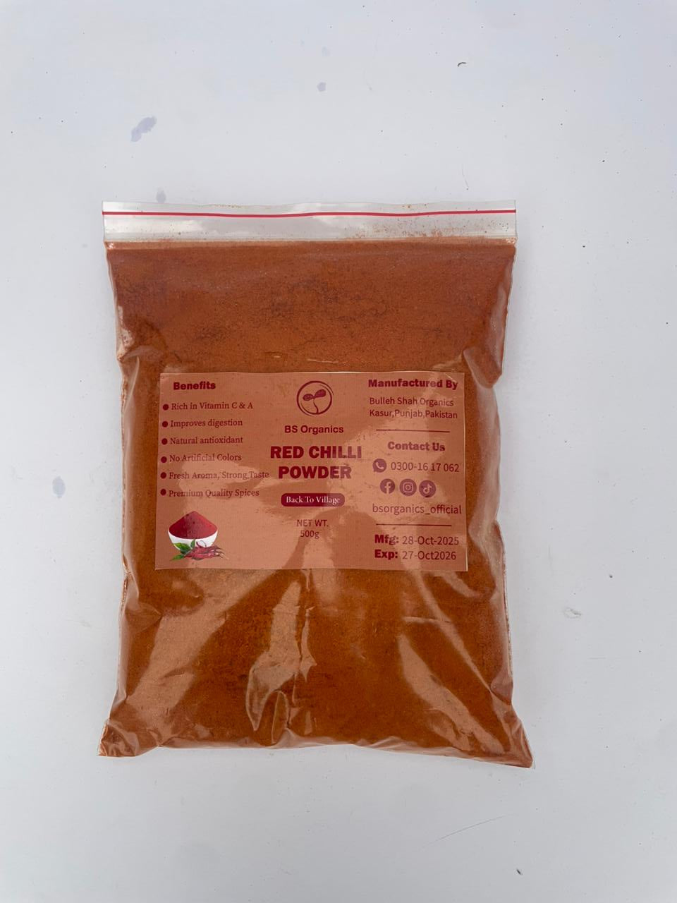 Red Chilli Powder – 100% Pure & Natural