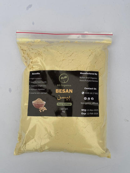 Besan (Gram Flour) – 100% Pure & Natural
