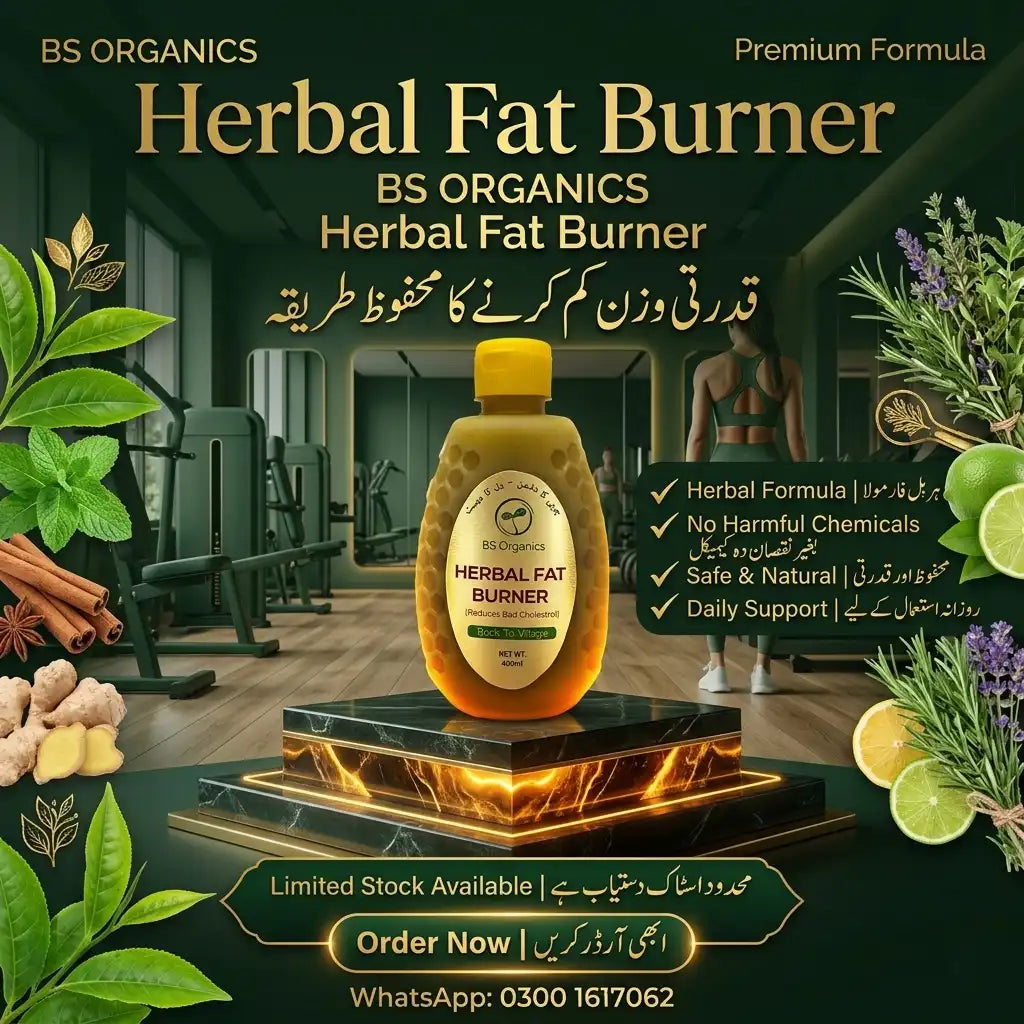 Herbal Fat Burner – Natural Weight Support Formula